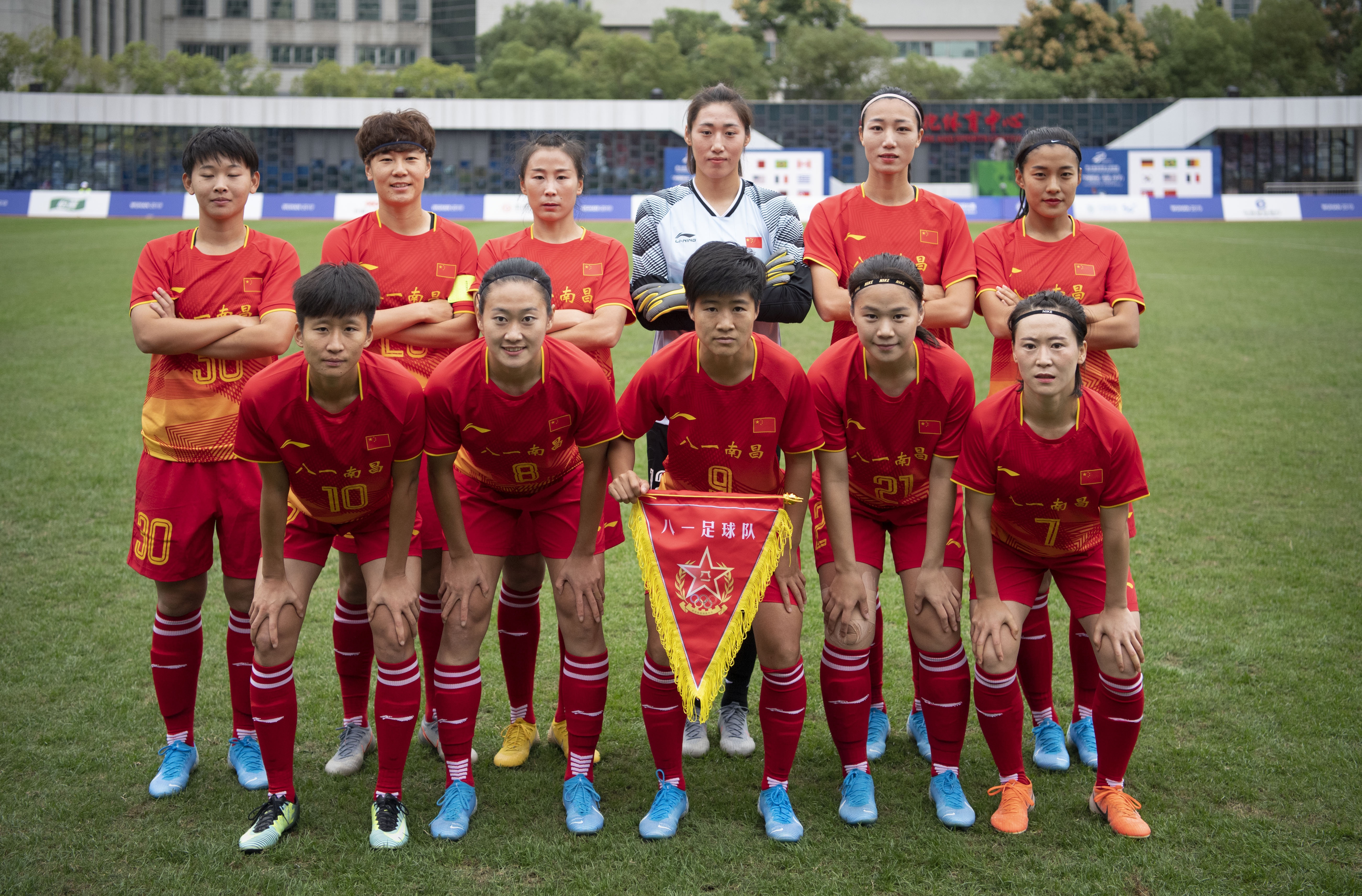 中国女足在世界足球赛场上一骑绝尘
